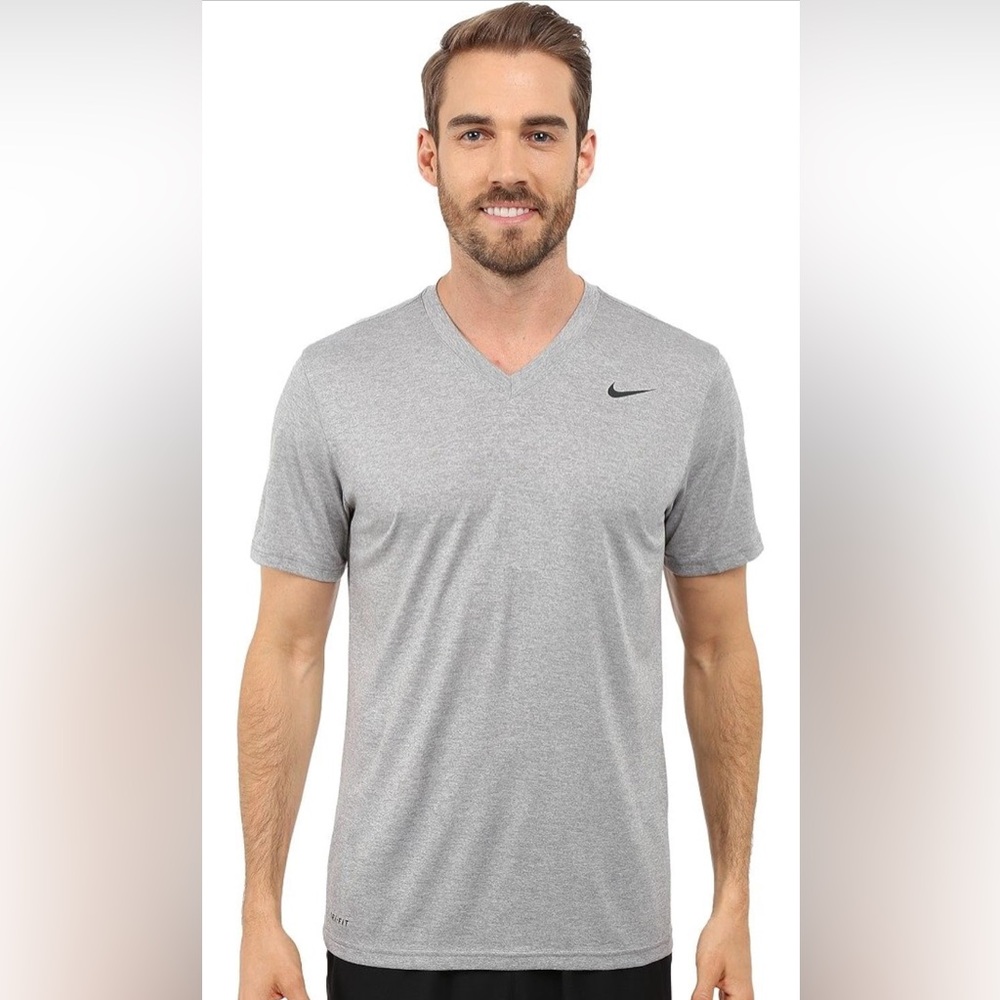 Nike Men's Legend 2.0 Short Sleeve V-Neck T Shirt